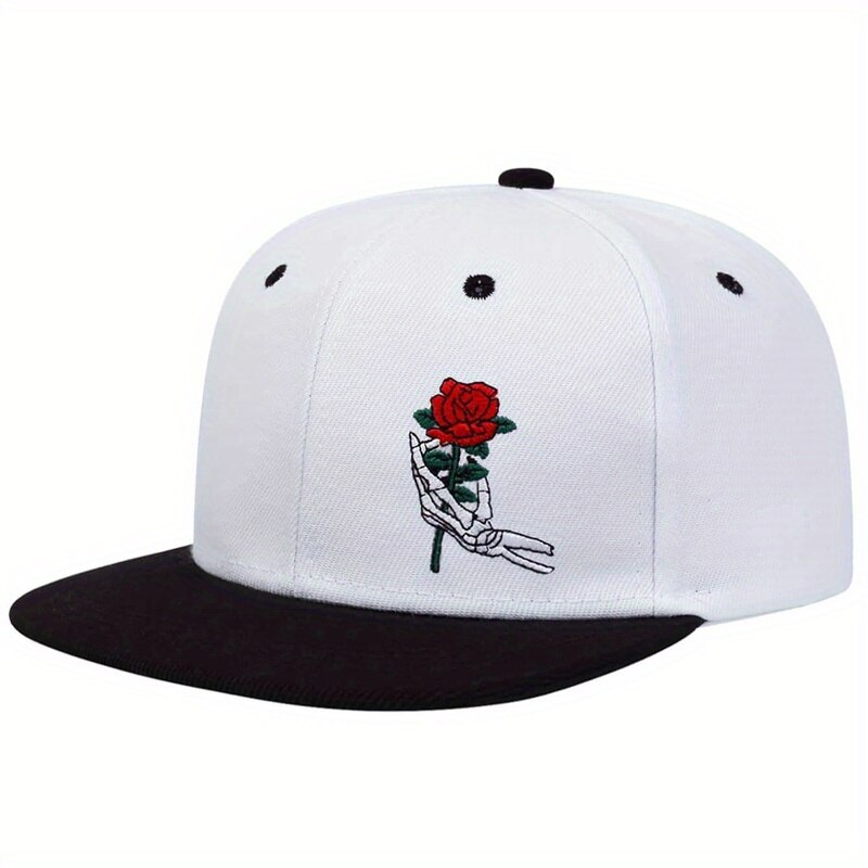 Кепки в стиле хип-хоп с прямым – обзор и цена Embroidery Rose